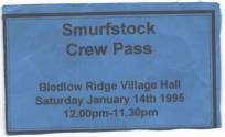 Smurfstock Crew Pass
